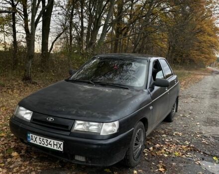 Чорний ВАЗ 2110, об'ємом двигуна 1.6 л та пробігом 175 тис. км за 1500 $, фото 1 на Automoto.ua