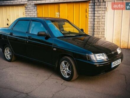 Черный ВАЗ 2110, объемом двигателя 1.6 л и пробегом 250 тыс. км за 2300 $, фото 1 на Automoto.ua