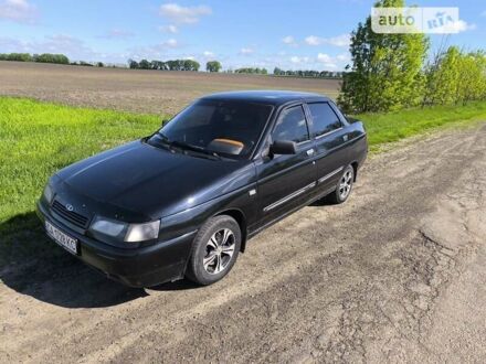 Чорний ВАЗ 2110, об'ємом двигуна 1.6 л та пробігом 265 тис. км за 1900 $, фото 1 на Automoto.ua