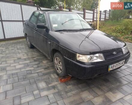 Чорний ВАЗ 2110, об'ємом двигуна 1.6 л та пробігом 204 тис. км за 1850 $, фото 1 на Automoto.ua