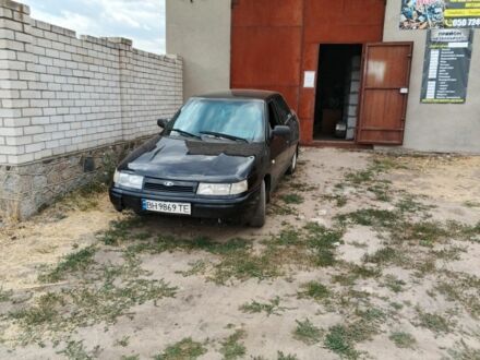 Черный ВАЗ 2110, объемом двигателя 1.6 л и пробегом 228 тыс. км за 2000 $, фото 1 на Automoto.ua