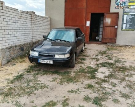 Черный ВАЗ 2110, объемом двигателя 1.6 л и пробегом 228 тыс. км за 2000 $, фото 1 на Automoto.ua