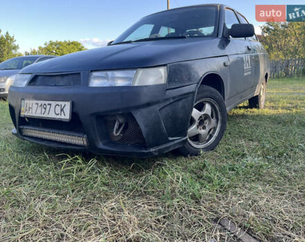 Черный ВАЗ 2110, объемом двигателя 1.6 л и пробегом 332 тыс. км за 1205 $, фото 1 на Automoto.ua