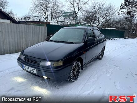 Чорний ВАЗ 2110, об'ємом двигуна 1.6 л та пробігом 100 тис. км за 2000 $, фото 1 на Automoto.ua