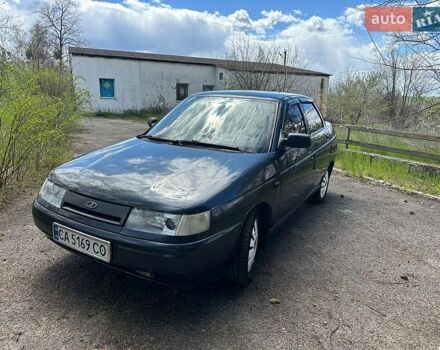 Черный ВАЗ 2110, объемом двигателя 1.6 л и пробегом 235 тыс. км за 1300 $, фото 1 на Automoto.ua