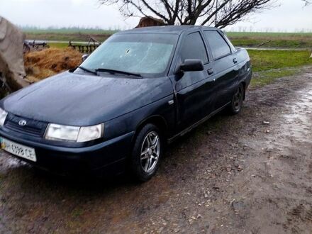 Чорний ВАЗ 2110, об'ємом двигуна 1.6 л та пробігом 123 тис. км за 1500 $, фото 1 на Automoto.ua