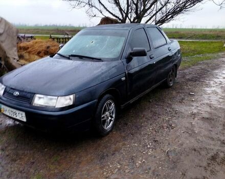 Черный ВАЗ 2110, объемом двигателя 1.6 л и пробегом 123 тыс. км за 1500 $, фото 1 на Automoto.ua