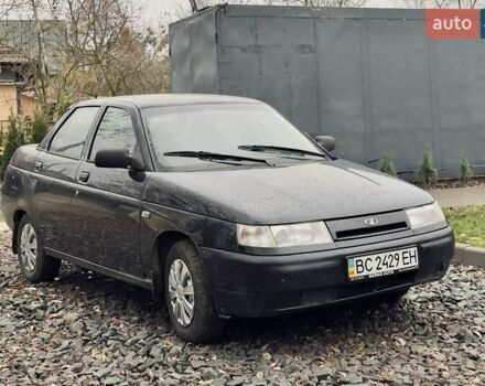 Черный ВАЗ 2110, объемом двигателя 1.6 л и пробегом 104 тыс. км за 1700 $, фото 1 на Automoto.ua