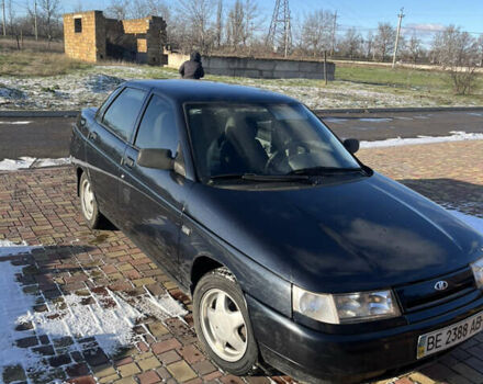 Чорний ВАЗ 2110, об'ємом двигуна 1.6 л та пробігом 46 тис. км за 2700 $, фото 1 на Automoto.ua
