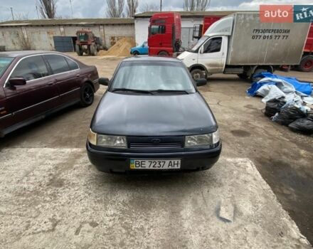 Черный ВАЗ 2110, объемом двигателя 1.6 л и пробегом 256 тыс. км за 2200 $, фото 1 на Automoto.ua