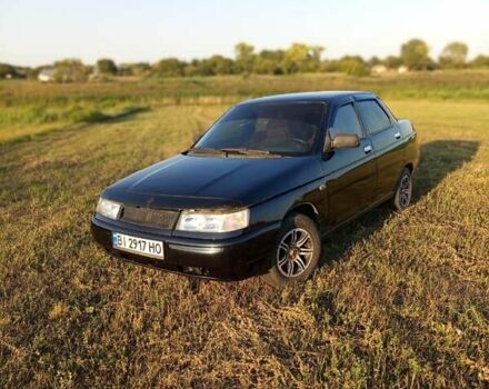 Чорний ВАЗ 2110, об'ємом двигуна 1.6 л та пробігом 300 тис. км за 2000 $, фото 1 на Automoto.ua