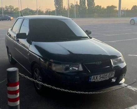 Черный ВАЗ 2110, объемом двигателя 1.62 л и пробегом 212 тыс. км за 2250 $, фото 1 на Automoto.ua
