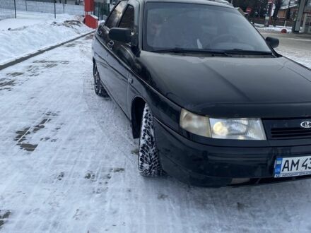 Чорний ВАЗ 2110, об'ємом двигуна 1.6 л та пробігом 200 тис. км за 1950 $, фото 1 на Automoto.ua