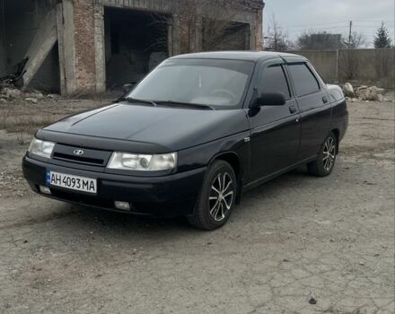 Чорний ВАЗ 2110, об'ємом двигуна 1.6 л та пробігом 211 тис. км за 2600 $, фото 1 на Automoto.ua