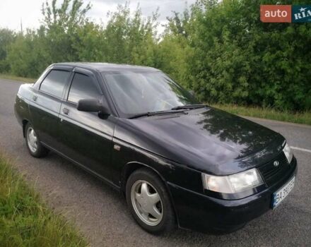 Черный ВАЗ 2110, объемом двигателя 1.6 л и пробегом 130 тыс. км за 3000 $, фото 1 на Automoto.ua