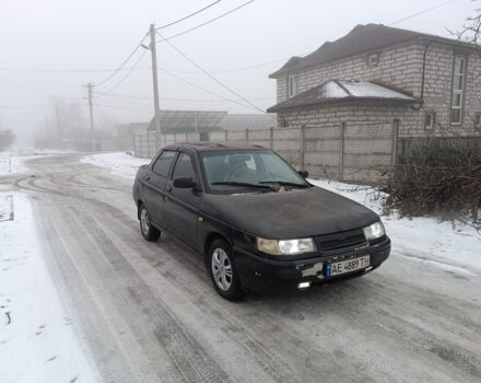 Черный ВАЗ 2110, объемом двигателя 1.6 л и пробегом 150 тыс. км за 1100 $, фото 1 на Automoto.ua