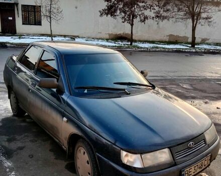 Чорний ВАЗ 2110, об'ємом двигуна 1.6 л та пробігом 450 тис. км за 1950 $, фото 1 на Automoto.ua