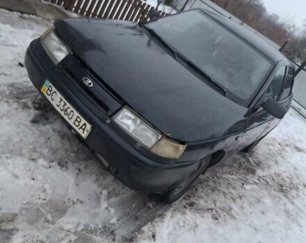 Чорний ВАЗ 2110, об'ємом двигуна 1.6 л та пробігом 222 тис. км за 1250 $, фото 1 на Automoto.ua