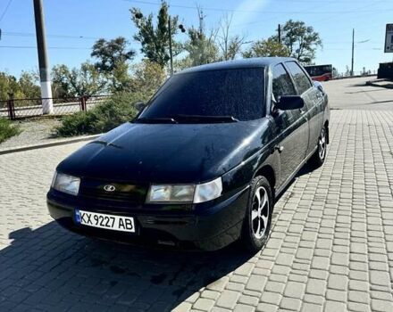 Черный ВАЗ 2110, объемом двигателя 1.6 л и пробегом 200 тыс. км за 2100 $, фото 1 на Automoto.ua