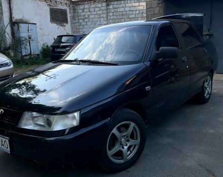 Черный ВАЗ 2110, объемом двигателя 1.6 л и пробегом 120 тыс. км за 2400 $, фото 1 на Automoto.ua