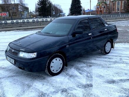 ВАЗ 2110 2007 в Первомайском на Automoto.ua Черный ВАЗ 2110, объемом двигателя 1.6 л и пробегом 60 тыс. км за 3500 $, фото 1 на Automoto.ua