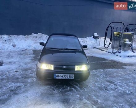 Чорний ВАЗ 2110, об'ємом двигуна 1.6 л та пробігом 250 тис. км за 1950 $, фото 1 на Automoto.ua