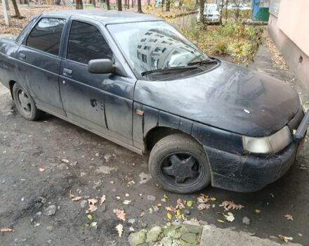 Чорний ВАЗ 2110, об'ємом двигуна 1.6 л та пробігом 150 тис. км за 738 $, фото 1 на Automoto.ua