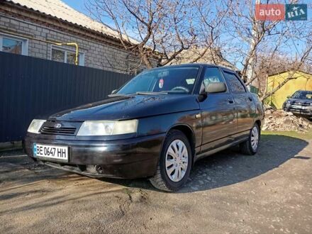 Чорний ВАЗ 2110, об'ємом двигуна 1.6 л та пробігом 250 тис. км за 1950 $, фото 1 на Automoto.ua