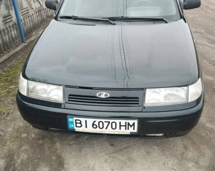 Чорний ВАЗ 2110, об'ємом двигуна 1.6 л та пробігом 265 тис. км за 3600 $, фото 1 на Automoto.ua