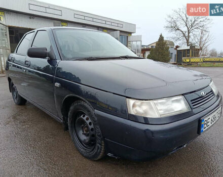 Черный ВАЗ 2110, объемом двигателя 1.6 л и пробегом 104 тыс. км за 3200 $, фото 1 на Automoto.ua