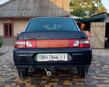 Чорний ВАЗ 2110, об'ємом двигуна 1.6 л та пробігом 190 тис. км за 1700 $, фото 1 на Automoto.ua
