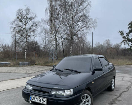 Черный ВАЗ 2110, объемом двигателя 1.6 л и пробегом 173 тыс. км за 1950 $, фото 1 на Automoto.ua