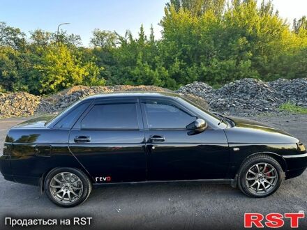 Черный ВАЗ 2110, объемом двигателя 1.6 л и пробегом 1 тыс. км за 3000 $, фото 1 на Automoto.ua