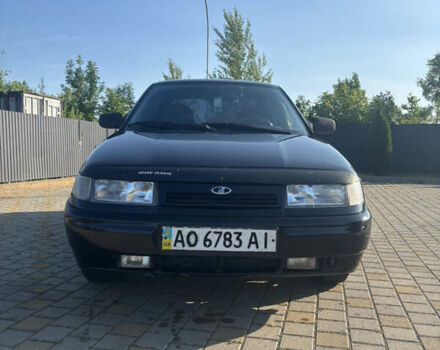 Черный ВАЗ 2110, объемом двигателя 1.6 л и пробегом 124 тыс. км за 2900 $, фото 1 на Automoto.ua