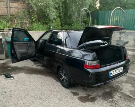 Чорний ВАЗ 2110, об'ємом двигуна 1.6 л та пробігом 200 тис. км за 1301 $, фото 1 на Automoto.ua