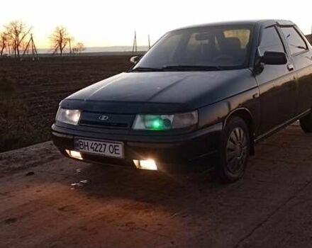 Черный ВАЗ 2110, объемом двигателя 1.6 л и пробегом 222 тыс. км за 2000 $, фото 1 на Automoto.ua