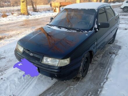 Черный ВАЗ 2110, объемом двигателя 1.6 л и пробегом 137 тыс. км за 1600 $, фото 1 на Automoto.ua