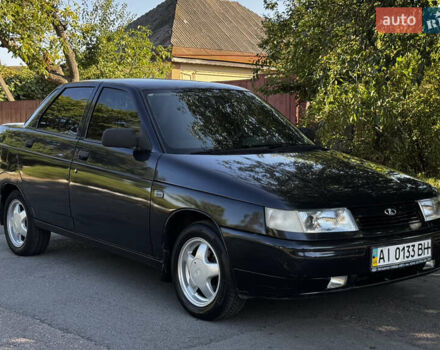 Черный ВАЗ 2110, объемом двигателя 1.6 л и пробегом 195 тыс. км за 1899 $, фото 1 на Automoto.ua