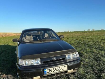 Чорний ВАЗ 2110, об'ємом двигуна 1.6 л та пробігом 183 тис. км за 2000 $, фото 1 на Automoto.ua