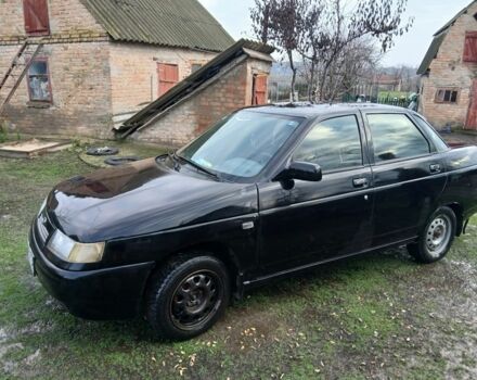 Чорний ВАЗ 2110, об'ємом двигуна 1.6 л та пробігом 180 тис. км за 2000 $, фото 1 на Automoto.ua