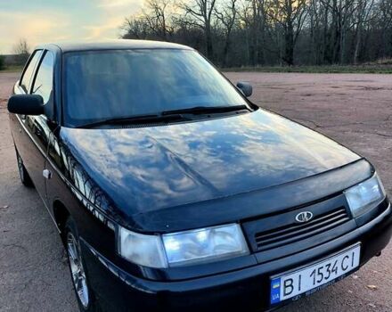 Черный ВАЗ 2110, объемом двигателя 1.6 л и пробегом 200 тыс. км за 2500 $, фото 1 на Automoto.ua