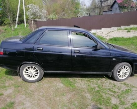 Черный ВАЗ 2110, объемом двигателя 1.6 л и пробегом 147 тыс. км за 3000 $, фото 1 на Automoto.ua