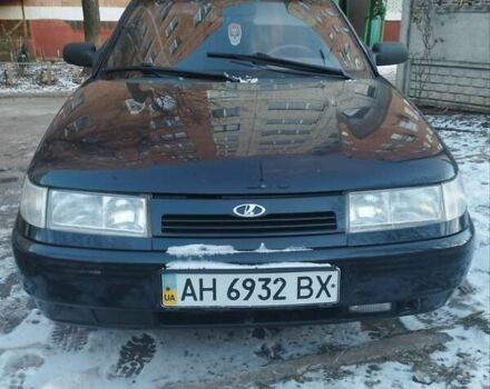 Черный ВАЗ 2110, объемом двигателя 1.6 л и пробегом 58 тыс. км за 2950 $, фото 1 на Automoto.ua
