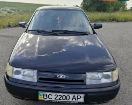 Черный ВАЗ 2110, объемом двигателя 1.6 л и пробегом 166 тыс. км за 1500 $, фото 1 на Automoto.ua