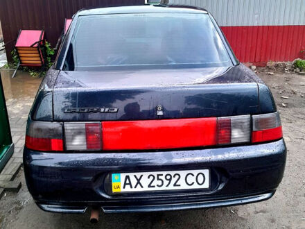 Черный ВАЗ 2110, объемом двигателя 1.6 л и пробегом 300 тыс. км за 2000 $, фото 1 на Automoto.ua