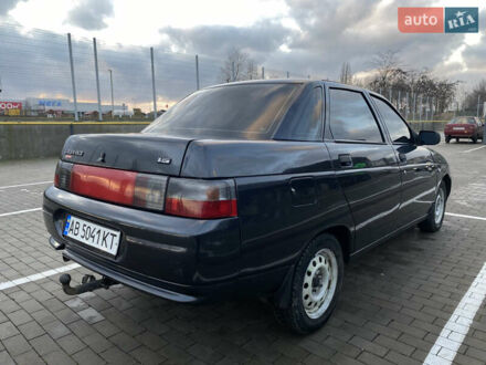 Черный ВАЗ 2110, объемом двигателя 1.6 л и пробегом 81 тыс. км за 3500 $, фото 1 на Automoto.ua