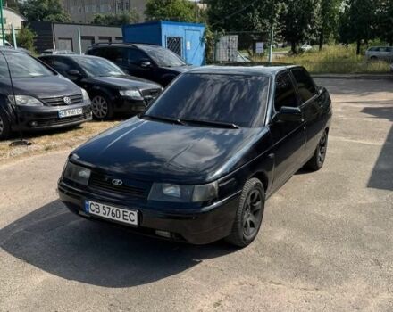 Чорний ВАЗ 2110, об'ємом двигуна 1.6 л та пробігом 265 тис. км за 2999 $, фото 1 на Automoto.ua