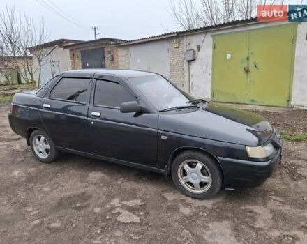 Черный ВАЗ 2110, объемом двигателя 1.6 л и пробегом 149 тыс. км за 2000 $, фото 1 на Automoto.ua