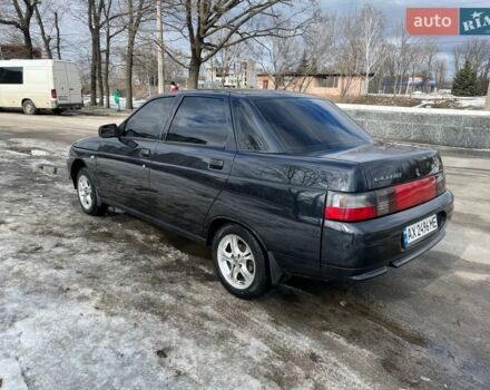 Черный ВАЗ 2110, объемом двигателя 1.6 л и пробегом 55 тыс. км за 3299 $, фото 1 на Automoto.ua