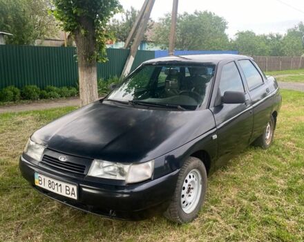 Чорний ВАЗ 2110, об'ємом двигуна 1.6 л та пробігом 135 тис. км за 1650 $, фото 1 на Automoto.ua